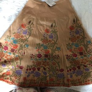 SOLD - Anthropologie midi skirt